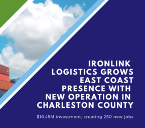 ironlink-logistics-grows-east-coast-presence-with-new-operation-in-charleston-county